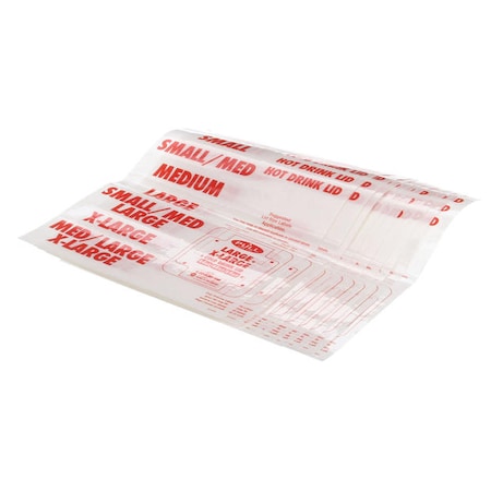 10 Ea Lidsaver Size Labels